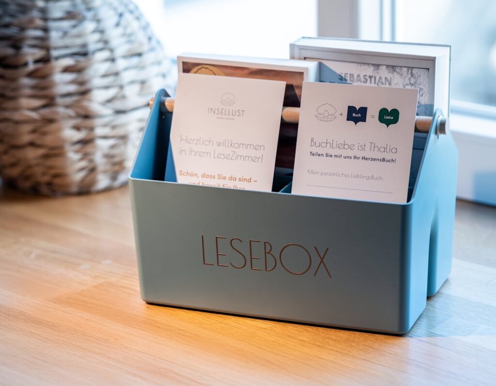 Lesebox im Lesehotel