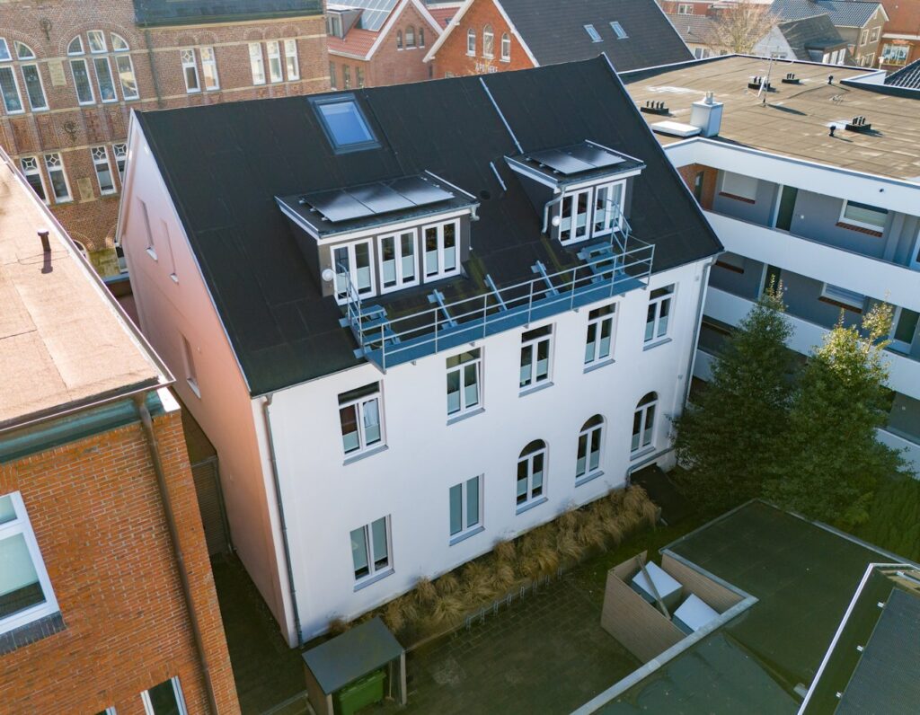 Luftbild Gästehaus Wilhelm